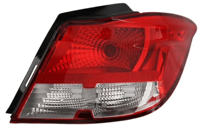 lanterna traseira Chevrolet Onix bicolor lado direito para os modelos de 2012 a 2016