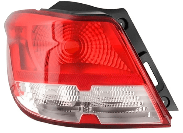 lanterna traseira Chevrolet Onix bicolor lado Esquerdo para os modelos de 2012 a 2016