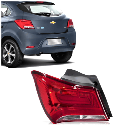 lanterna traseira Chevrolet Onix bicolor lado Esquerdo para os modelos de 2017 a 2019