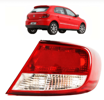 Lanterna Traseira Gol G5 Bicolor Lado Direito 2009 Ate 2012