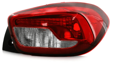 Lanterna Traseira Kwid 2017 lado Direito Bicolor