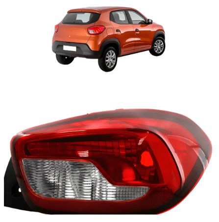 Lanterna Traseira Kwid 2017 lado Direito Bicolor