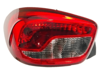 Lanterna Traseira Kwid 2017 lado Esquerdo Bicolor