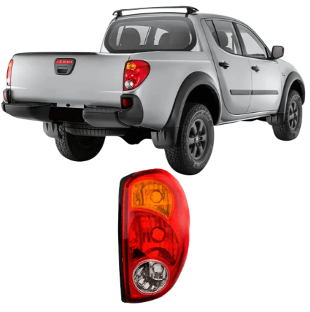 Lanterna Traseira L200 Triton 2008 ate 2016 lado Direito Bicolor