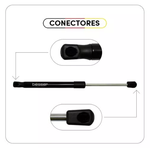 Amortecedor da Tampa Traseira (Mola a Gas)  Mitsubishi Pajero TR4 (2003 em diante)