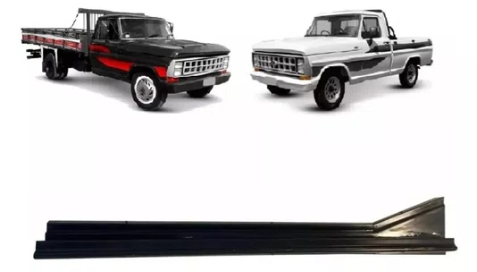 Caixa de Ar Ford F1000 Lado Esquerdo (Motorista) - Modelo Curto