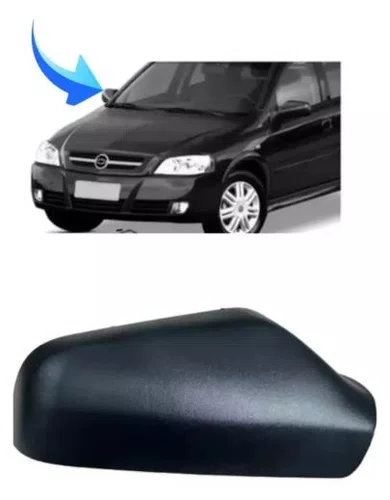 Capa de Retrovisor Externo Astra (1998 em diante)  Lado Direito Preta