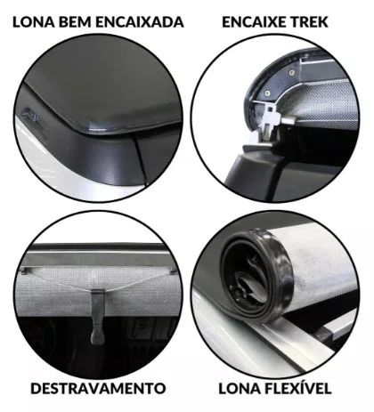 Capota Maritima Chevrolet Montana - Modelo Sem Grade | Linha DHF