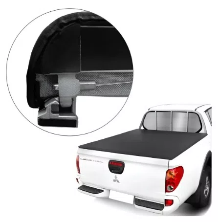 Capota Maritima L200 Triton XB (2012 em diante) - Modelo Com Grade (Com Santo Antnio)