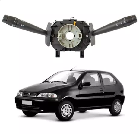 Chave de Seta Fiat Palio 2001 a 2004 - Com Comando de Limpador Traseiro