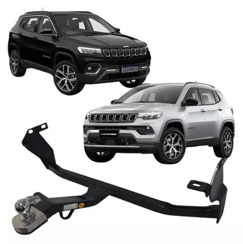 Engate de Reboque Jeep Compass (2017 a 2022) BRUCKE