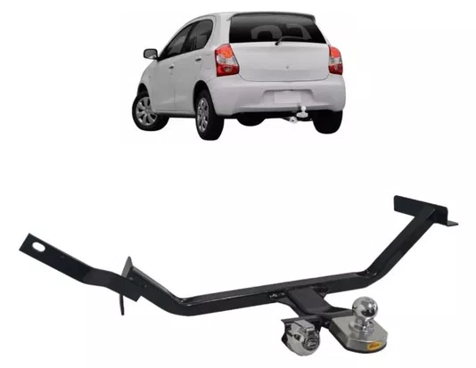 Engate de Reboque  Toyota Etios Hatch (2013 em diante)