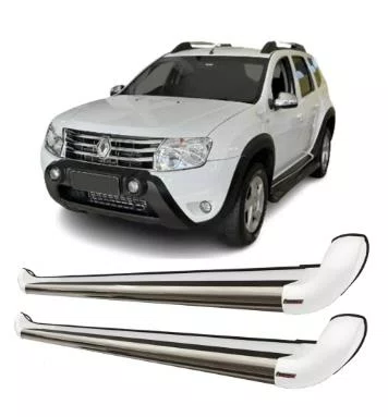 ESTRIBO DUSTER 2012 ATE 2020 BRANCO GLACIE
