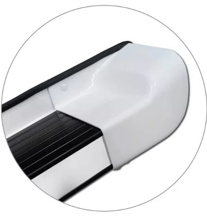 Estribo Lateral Branco - Mitsubishi L200 Triton (2018 a 2023)