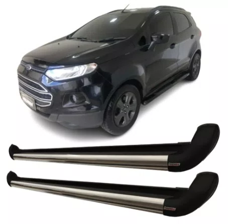 Estribo Lateral Personal Preto Fosco Ford EcoSport 2013-2021