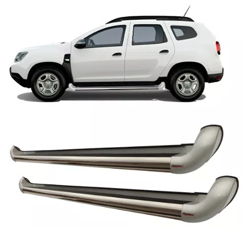 Estribo Lateral Prata Etoi - Renault Duster (2021 a 2026)