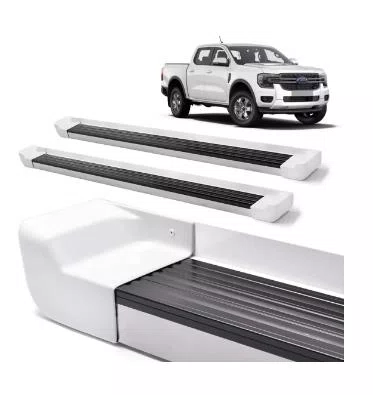 ESTRIBO RANGER 2024 A 2026 DUPLA BRANCO ARTICO