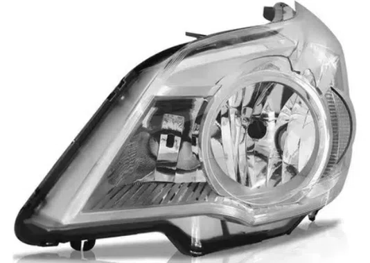 Farol Chevrolet Agile / Montana Mascara Cromada Lado Esquerdo 2010 ate 2013