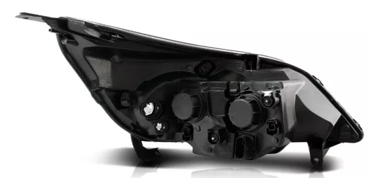 Farol Chevrolet Agile / Montana Mascara Cromada Lado Esquerdo 2010 ate 2013