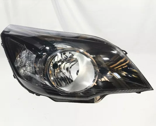 Farol Chevrolet Agile / Montana Mascara Negra Lado Direito 2010 ate 2013