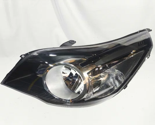 Farol Chevrolet Agile / Montana Mascara Negra Lado Esquerdo 2010 ate 2013