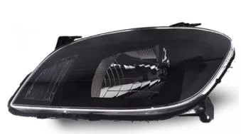 Farol Chevrolet Celta e Prisma 2006 a 2015 Mscara Negra - Lado Esquerdo Original Arteb