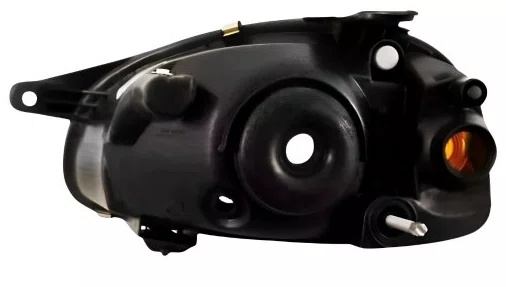 Farol Chevrolet Corsa Mascara Negra Lado Direito 2000 ate 2010