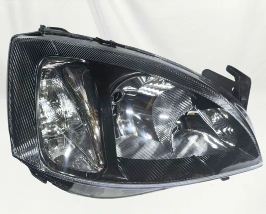 Farol Chevrolet Corsa / Montana Mascara Negra Lado Direito 2008 ate 2012