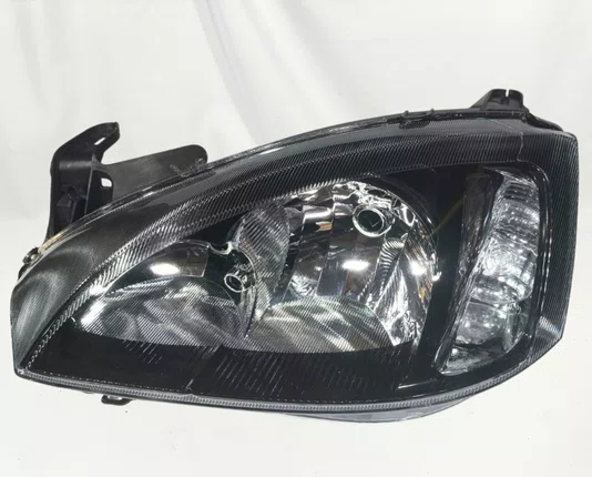 Farol Chevrolet Corsa - Montana Mascara Negra Lado Esquerdo 2008 ate 2012