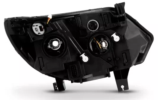 Farol Chevrolet S10 2017 at 2024 Com Led - Friso Cromado Lado Esquerdo