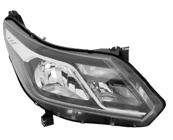 Farol Chevrolet S10 2017 ate 2024 Com Led - Friso Cromado Lado Direito