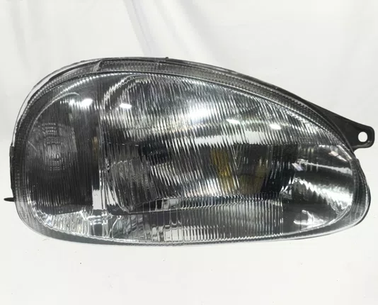 Farol de Vidro Chevrolet Corsa Mascara Cromada Lado Direito 1994 ate 2000