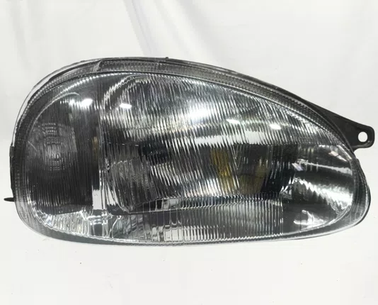 Farol de Vidro Chevrolet Corsa Mascara Cromada Lado Direito 1994 ate 2000