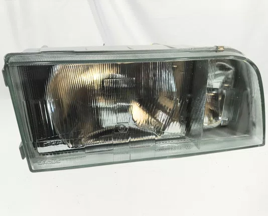 Farol de Vidro Chevrolet D-20 Mascara Cromada Lado Direito 1993 ate 1996