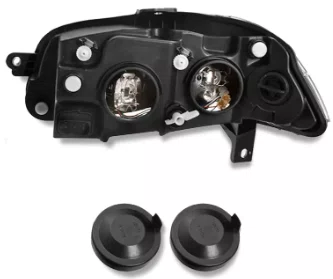 Farol Fiat Palio Canhao Preto Lado Direito 2010 ate 2012