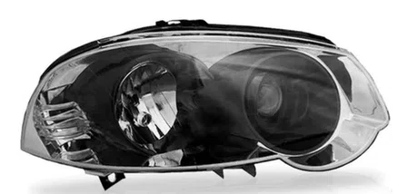 Farol Fiat Palio Canhao Preto Lado Direito 2010 ate 2012