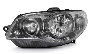 Farol Fiat Palio Canhao Preto Lado Esquerdo 2010 ate 2012