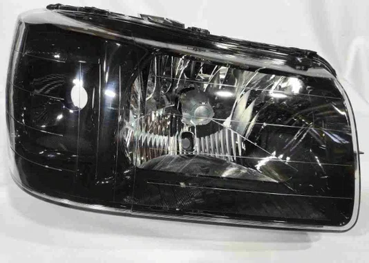 Farol Fiat Uno 2004 ate 2013 Mascara Negra Lado Direito