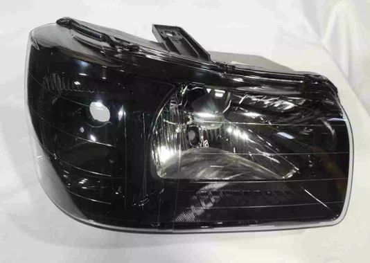 Farol Fiat Uno 2004 ate 2013 Mascara Negra Lado Direito