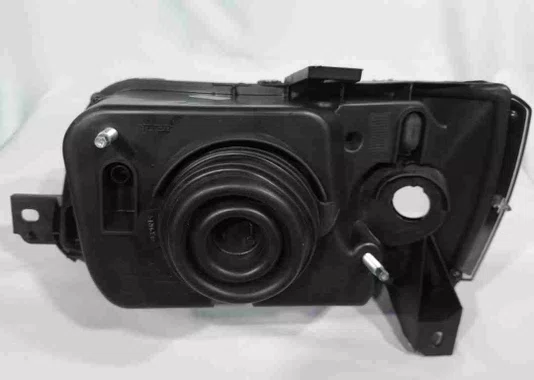 Farol Fiat Uno 2004 ate 2013 Mascara Negra Lado Direito