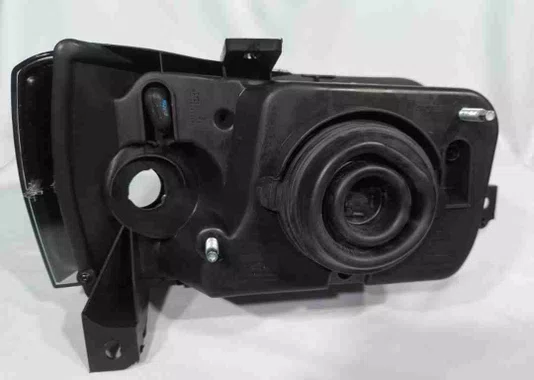 Farol Fiat Uno 2004 ate 2013 Mascara Negra Lado Esquerdo