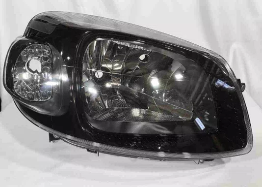 Farol Fiat Uno G2 - 2009 ate 2014 Mascara Negra Lado Direito