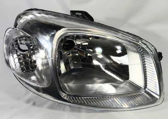 Farol Fiat Uno G2 - 2009 ate 2014 Cromado Lado Direito