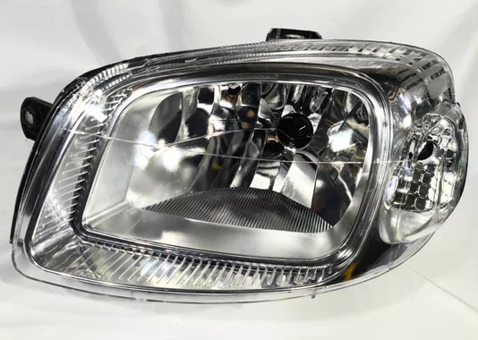Farol Fiat Uno G2 - 2009 ate 2014  Cromado Lado Esquerdo