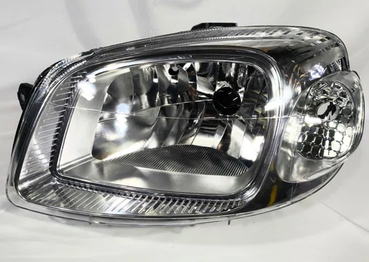 Farol Fiat Uno G2 - 2009 ate 2014  Cromado Lado Esquerdo