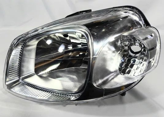 Farol Fiat Uno G2 - 2009 ate 2014  Cromado Lado Esquerdo
