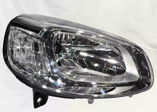 Farol Fiat Uno G2 Cromado Lado Direito 2015 Ate 2021