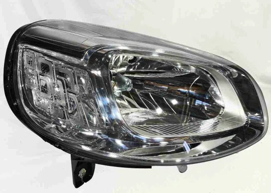 Farol Fiat Uno G2 Cromado Lado Direito 2015 Ate 2021