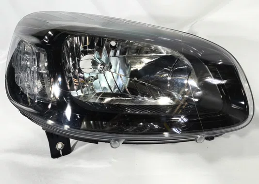 Farol Fiat Uno G2 Mascara Negra Lado Direito 2015 Ate 2021