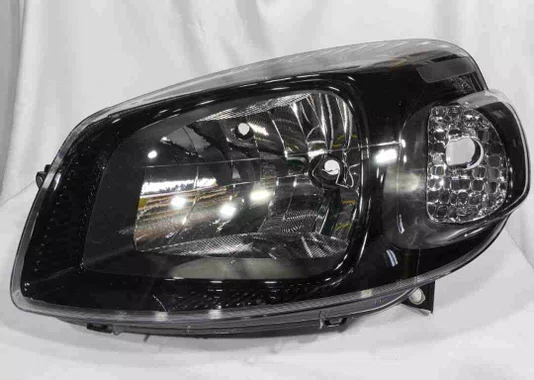 Farol Fiat Uno G2 Mascara Negra Lado Esquerdo 2010 Ate 2015